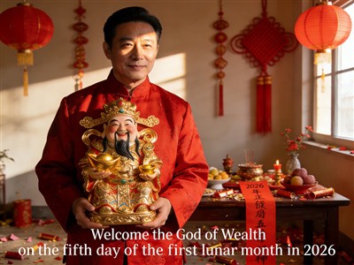 Lachin selebre senkyèm jou nouvo ane linè pou akeyi Bondye richès la